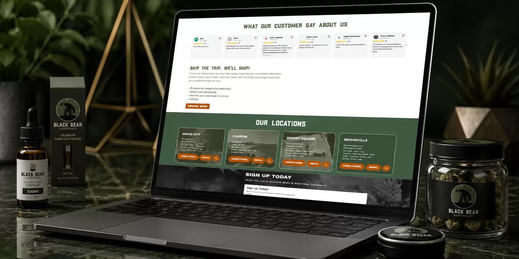 Black Bear Hemp Dispensary - Pennsylvania Hemp Retail Website - Image 1