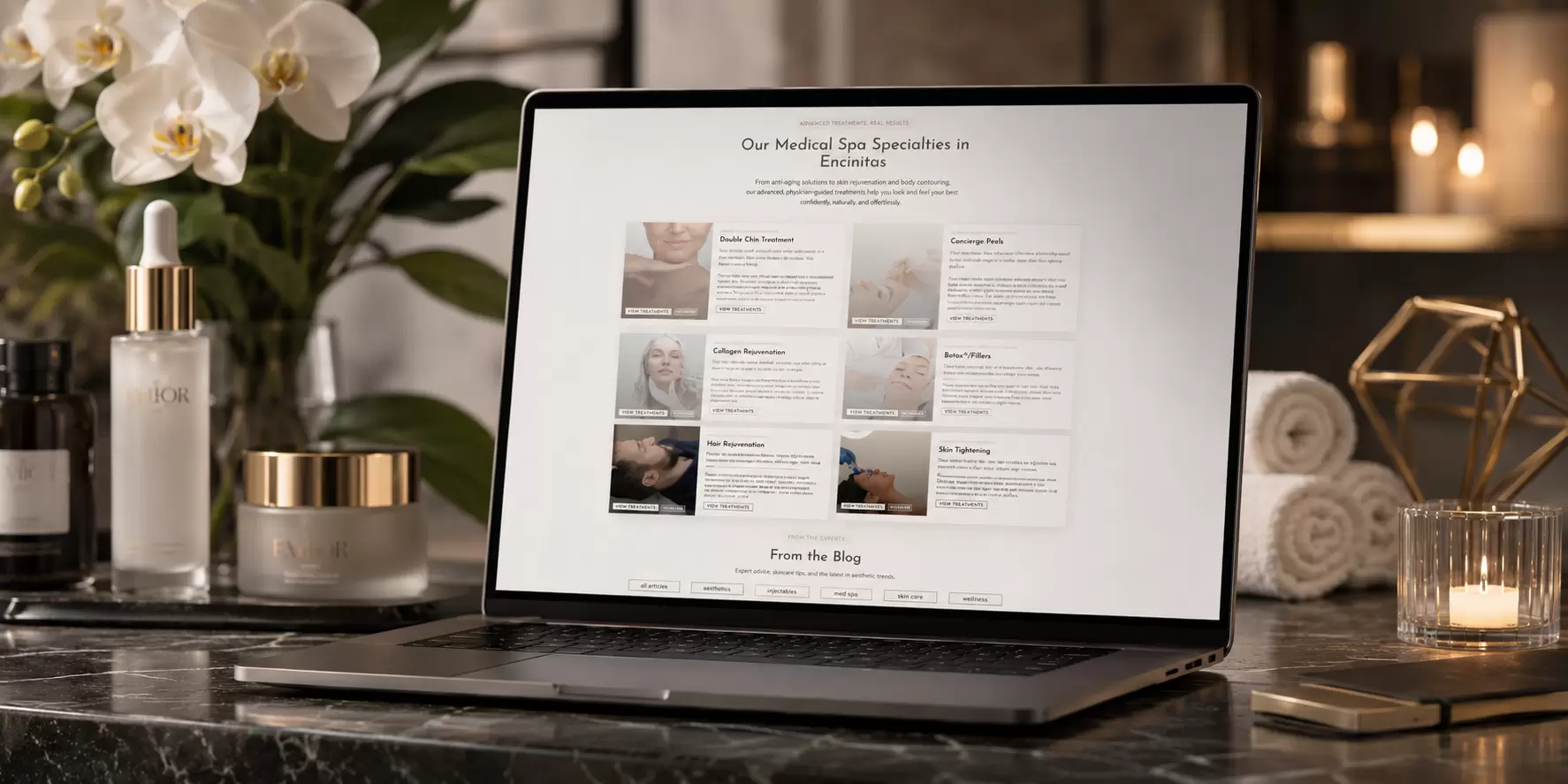 Call of Beauty Med Spa - Aesthetic Clinic Website - Image 1