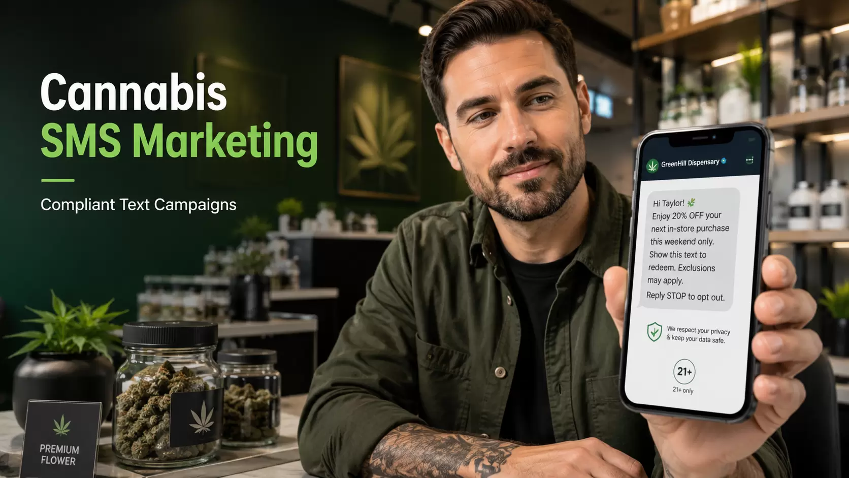 cannabis sms marketing