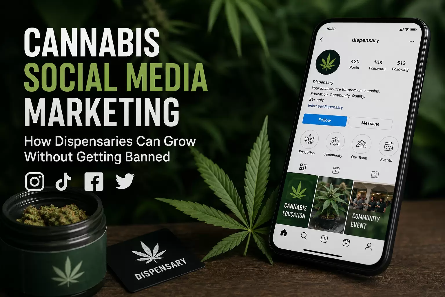Cannabis Social Media