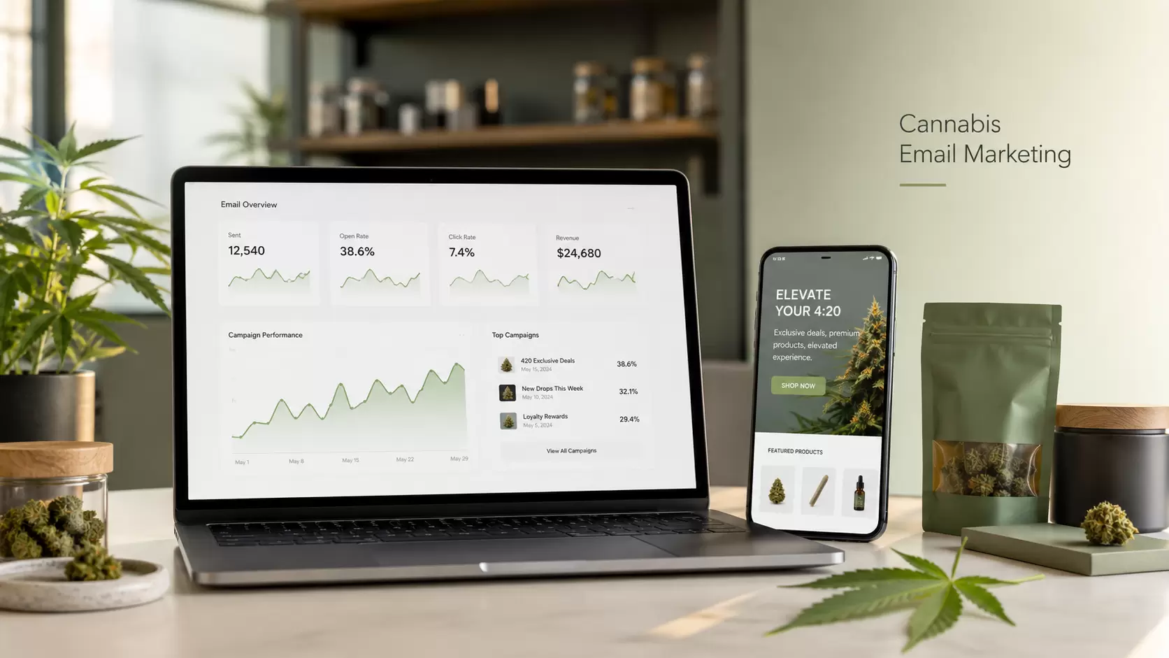 cannabis email marketing
