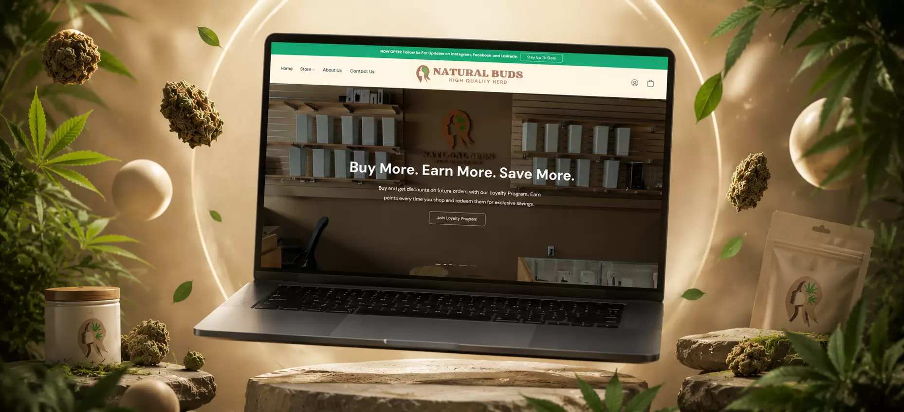 Natural Buds Case Study | Website Development & SEO