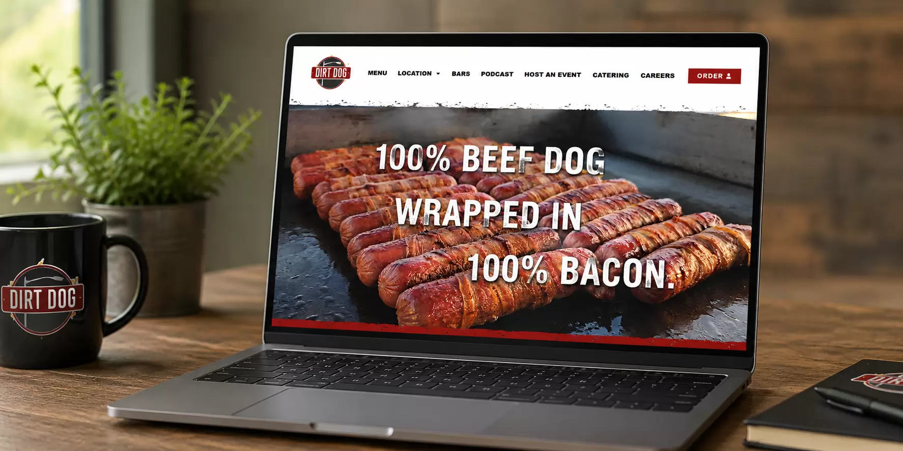 Dirt Dog Case Study | Restaurant Website Design & SEO