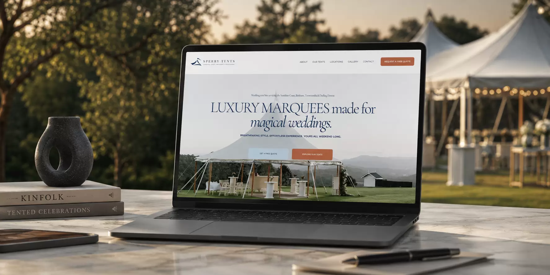 Sperry Tents Case Study | Marquee Website & Booking Growth