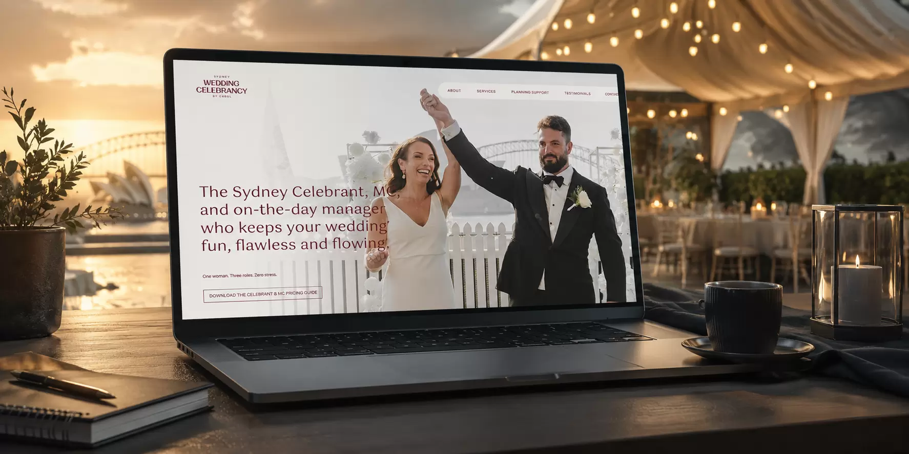 Sydney Wedding Celebrancy Case Study | Website & Booking Growth