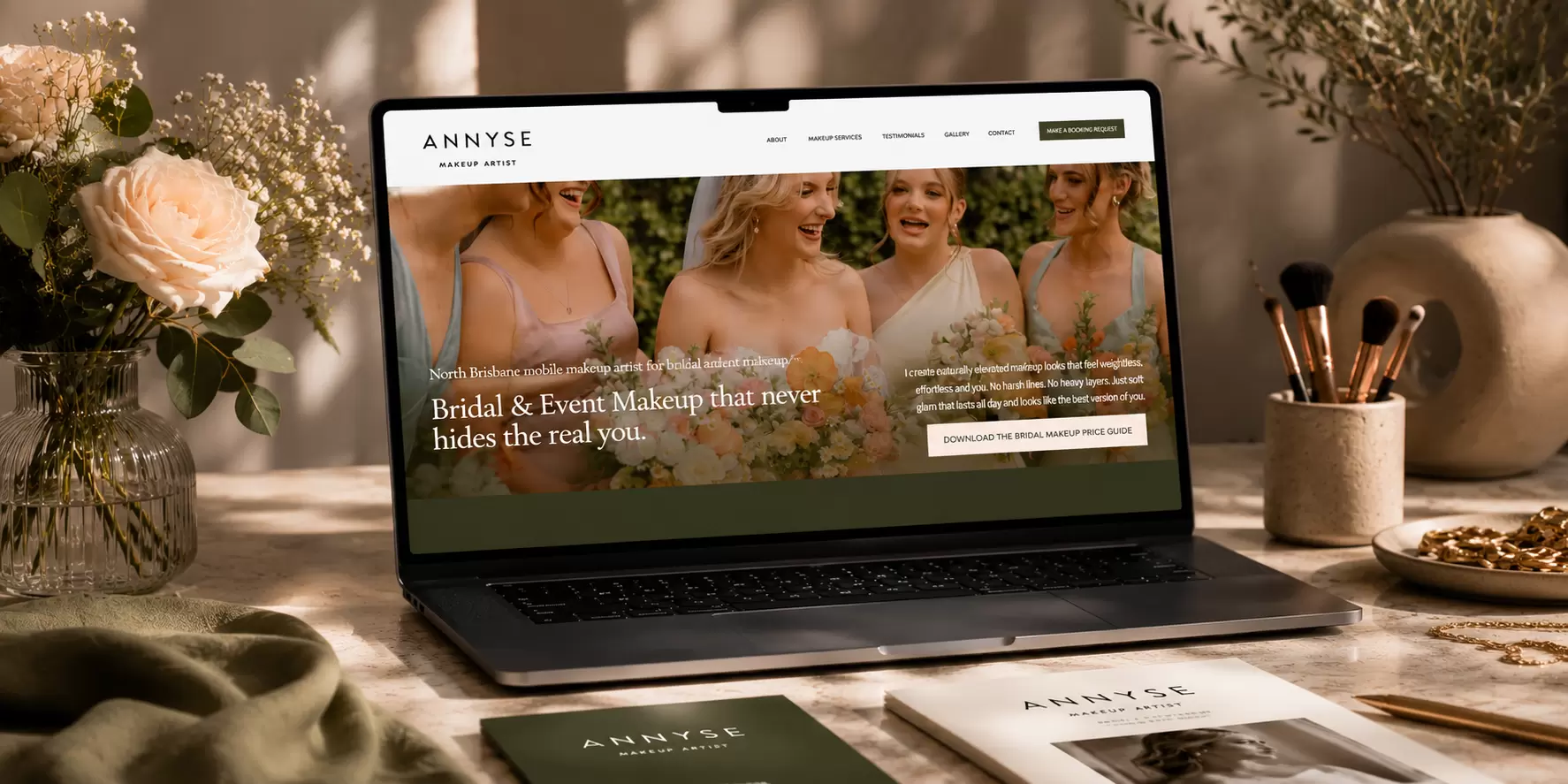 Annyse Case Study | Makeup Website Design & Booking Growth