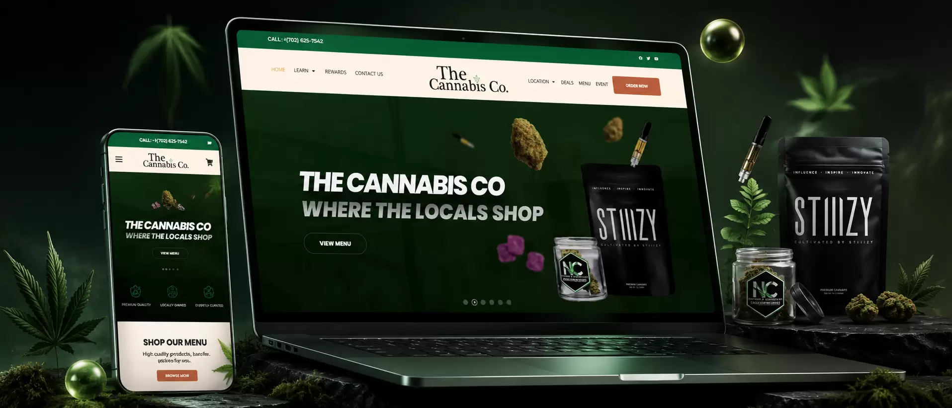 The Cannabis Co Case Study | Web Design, SEO & Growth