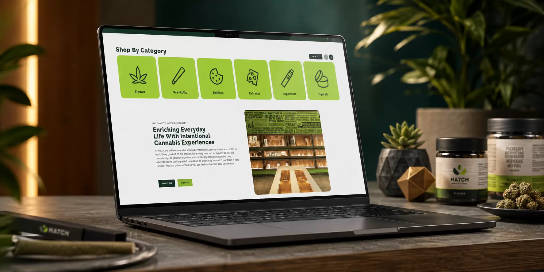 Hatch Cannabis - Illinois Dispensary Website - Image 2