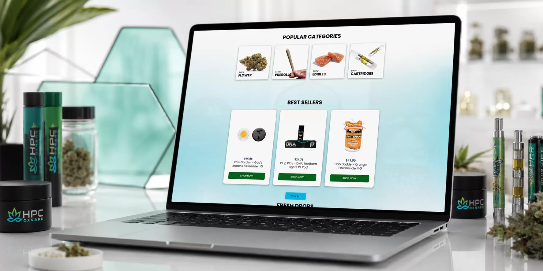 HPC Weed Dispensary Oxnard - Cannabis Retail Website - Image 1