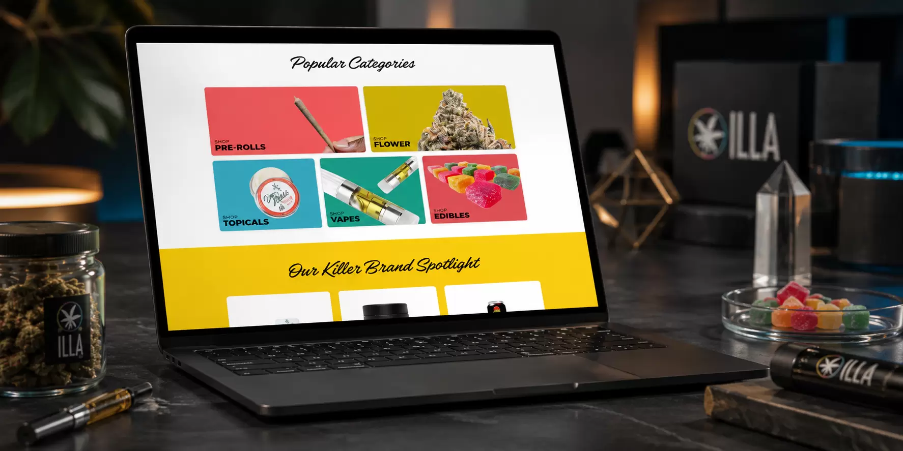 ILLA Canna - Los Angeles Cannabis Dispensary Website - Image 2