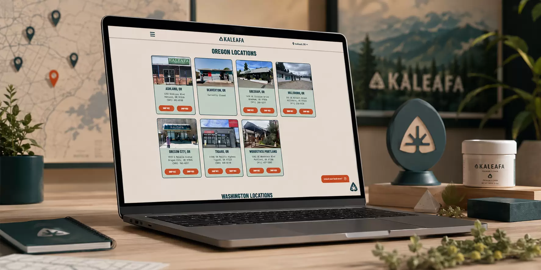 Kaleafa Cannabis - Oregon and Washington Dispensary Website - Image 2
