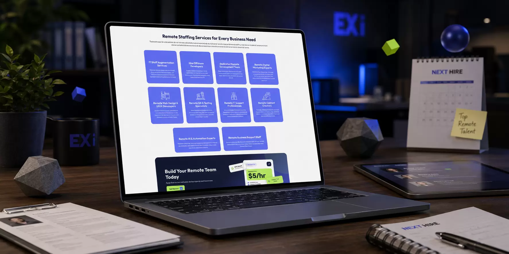 Next Hire Inc - Virtual Staffing Website - Image 2