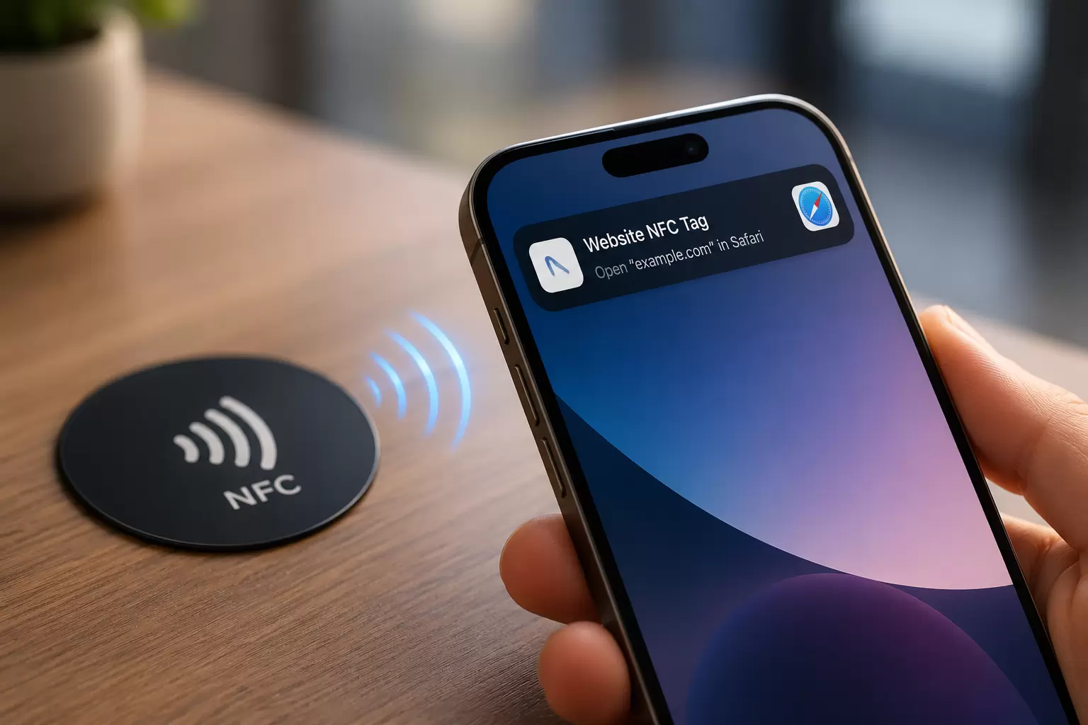 what is website nfc tag
