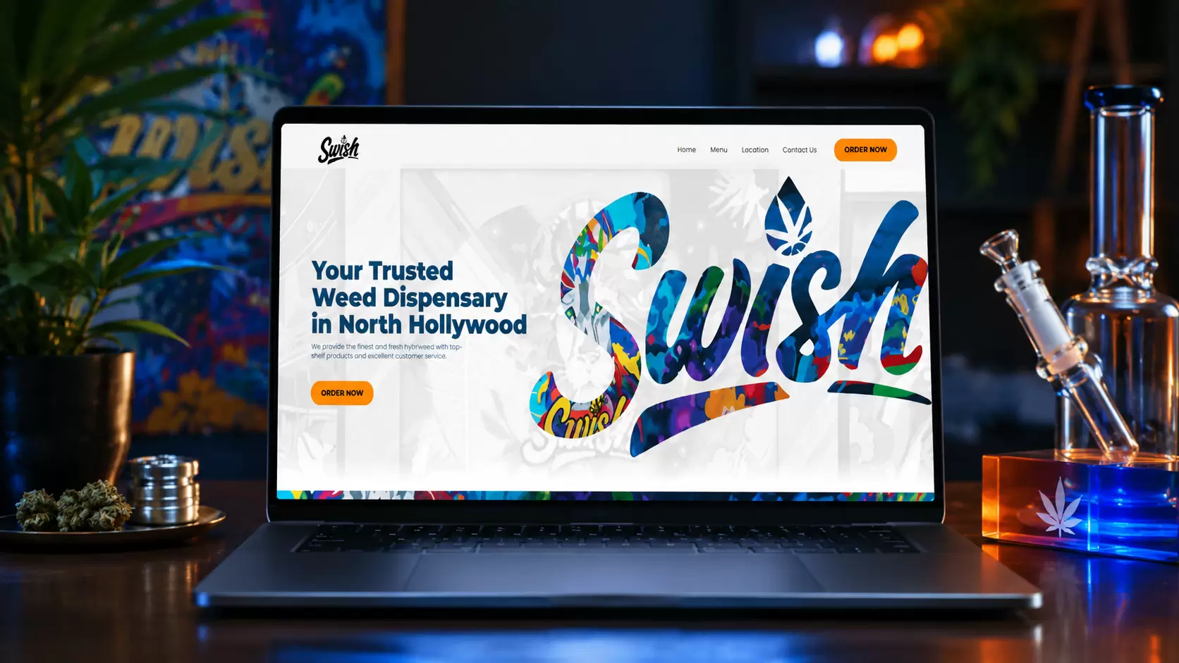 Swish Cannabis Website Case Study