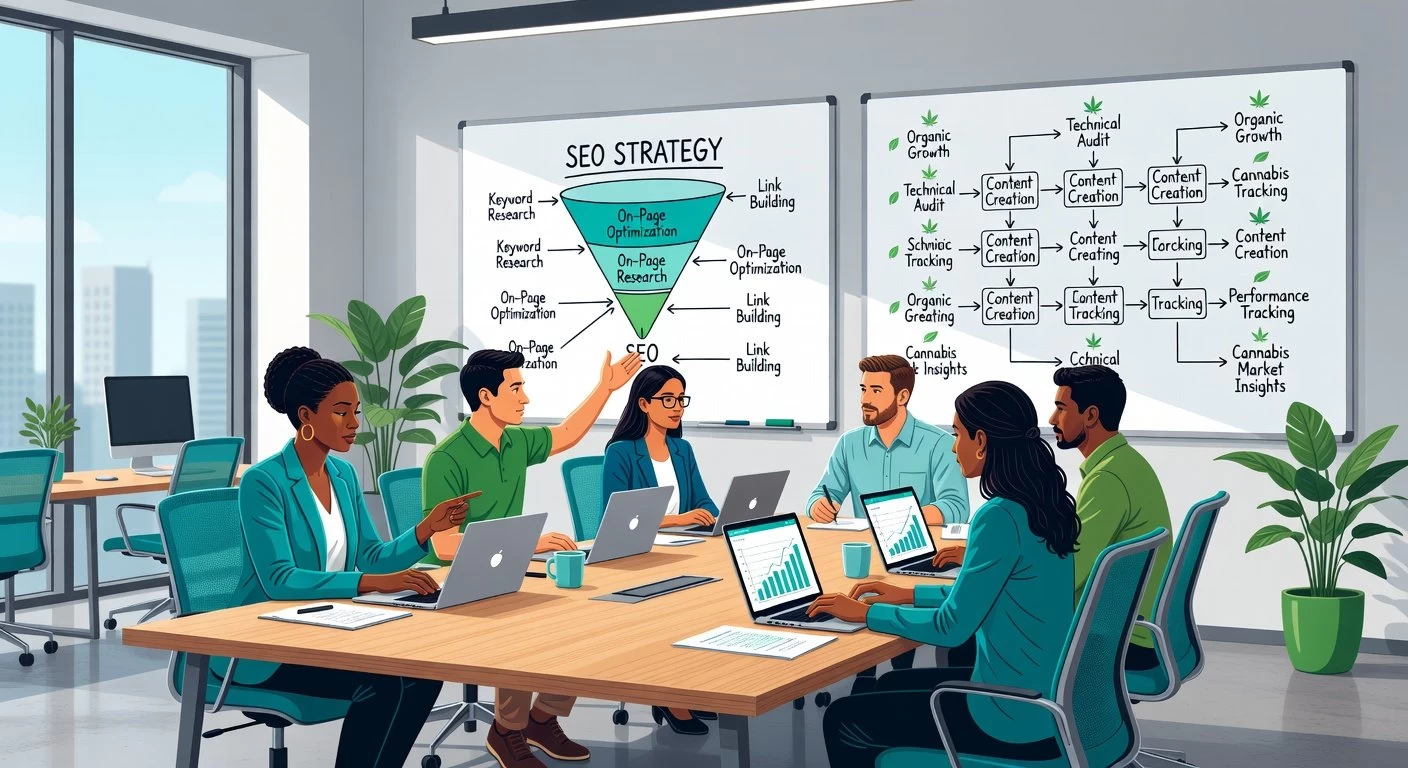 A dedicated cannabis marketing team brings industry-specific expertise that generic agencies lack.