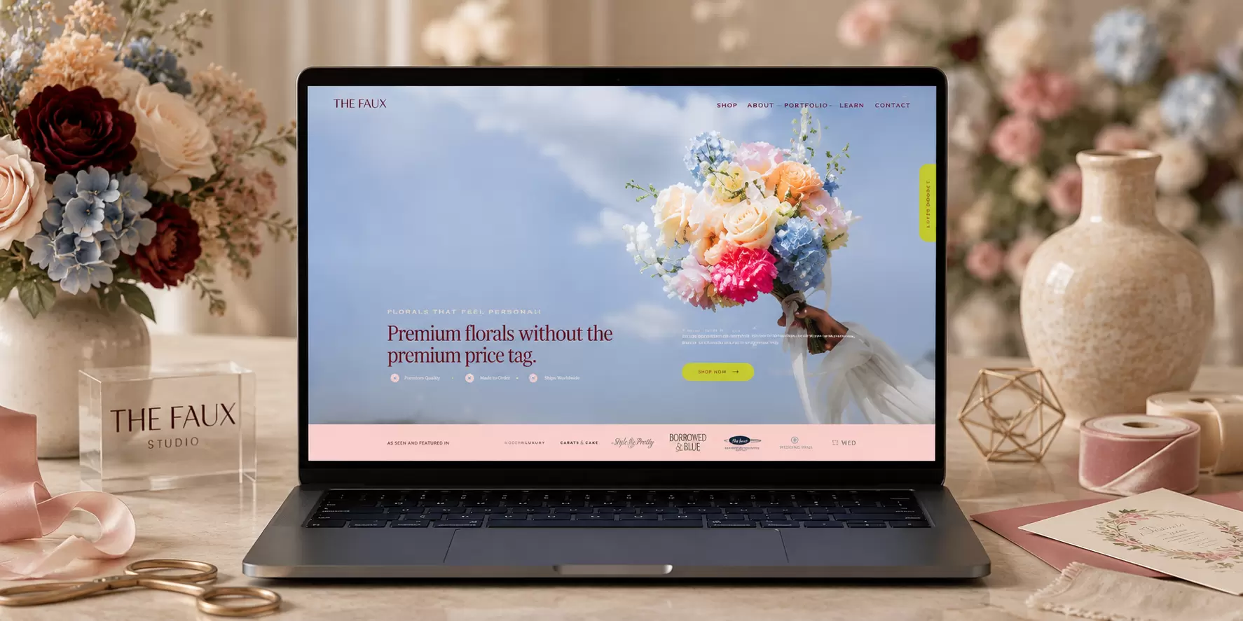 The Faux Studio Website & SEO Case Study