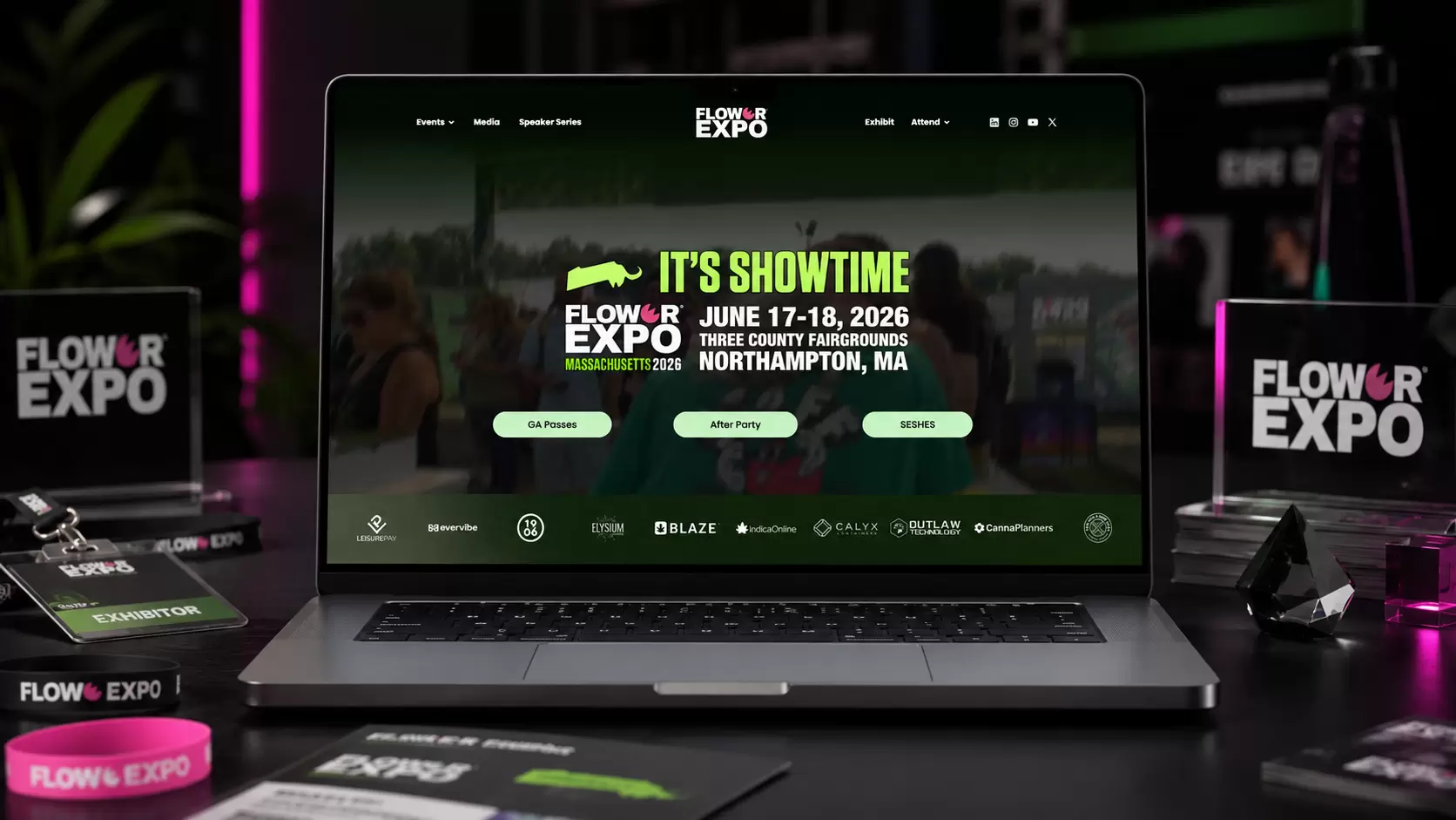 The Flower Expo Website Case Study
