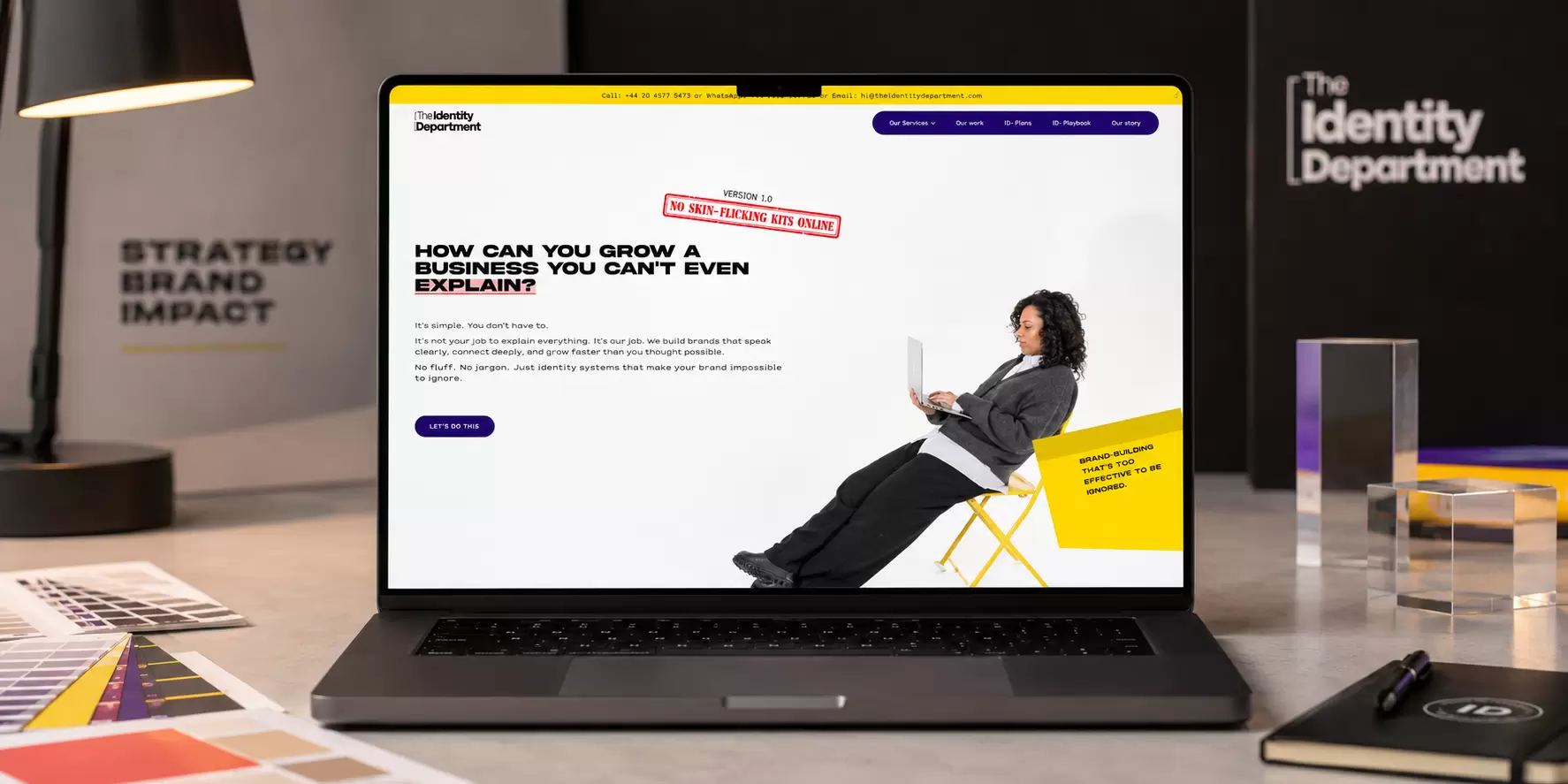 The Identity Dept Website & SEO Case Study